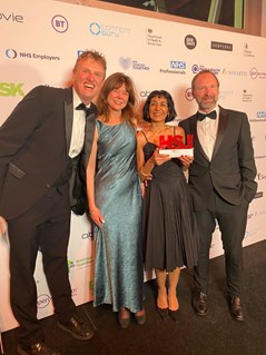 EPUT team at the HSJ awards