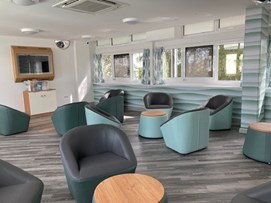 Topaz ward lounge area