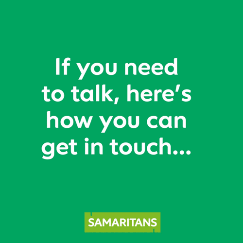 Ways to get in touch Samaritans image