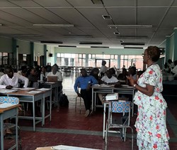 Zimbabwe Life Project team holding a workshop