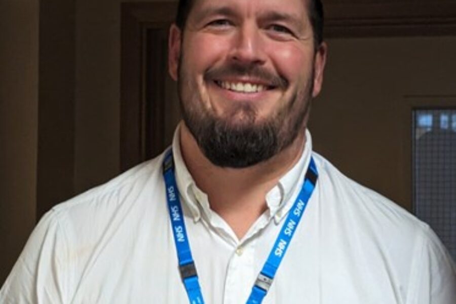 Man smiling at the camera