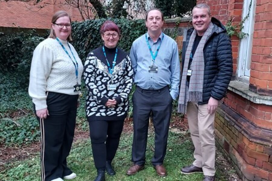 Rough sleeper team, Angie, Samantha, Craig and Tim