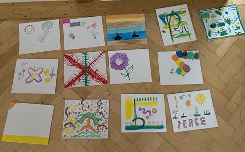 Artwork by patients from the specialist community forensic team