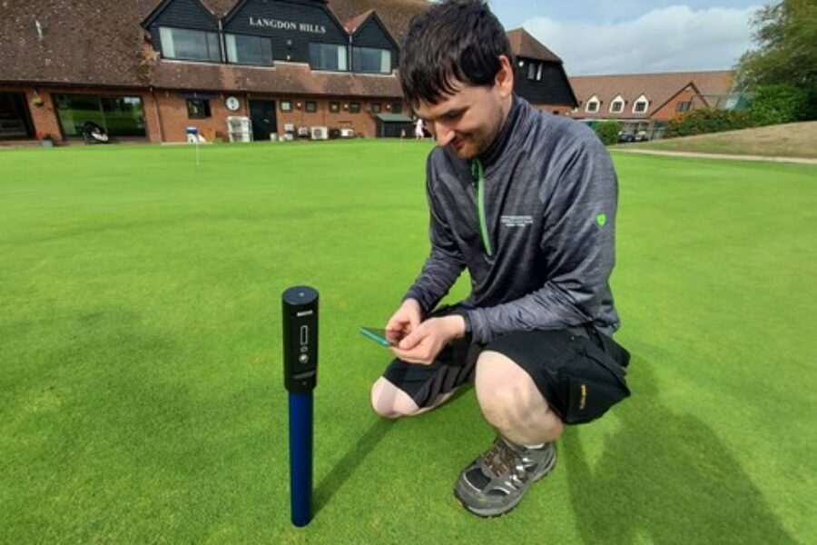 Photo of Alex working at Langdon Hills Golf and Country Club in Horndon on the Hill.